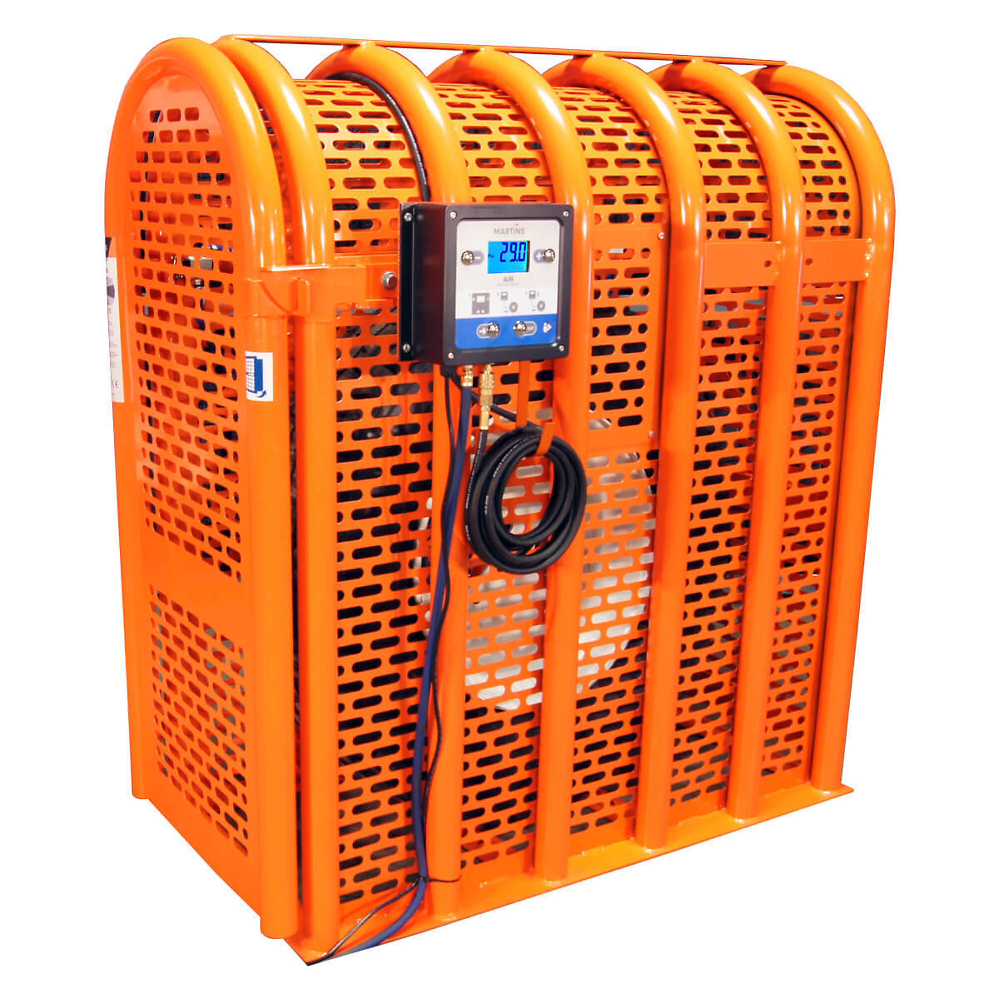 Martins Industries Heavy-Duty Tire Inflation Cage Kit — 6-Bar, Includes Inflator, Model# MIC-6HD-KIT